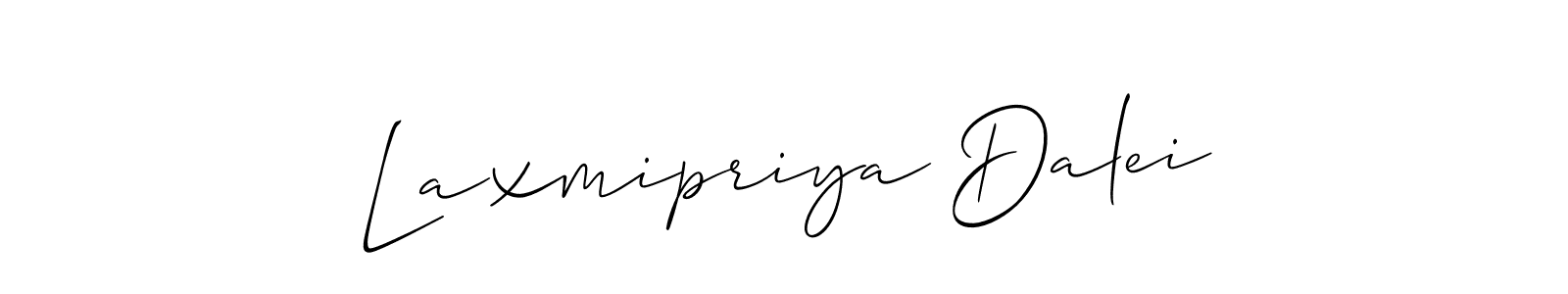 Best and Professional Signature Style for Laxmipriya Dalei. Allison_Script Best Signature Style Collection. Laxmipriya Dalei signature style 2 images and pictures png