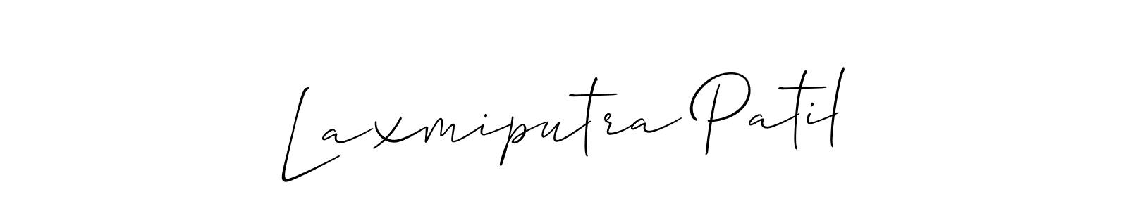Laxmiputra Patil stylish signature style. Best Handwritten Sign (Allison_Script) for my name. Handwritten Signature Collection Ideas for my name Laxmiputra Patil. Laxmiputra Patil signature style 2 images and pictures png