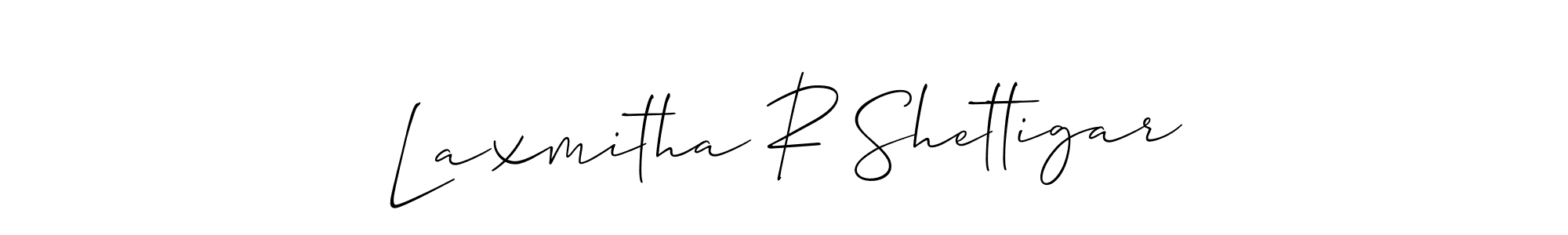 Best and Professional Signature Style for Laxmitha R Shettigar. Allison_Script Best Signature Style Collection. Laxmitha R Shettigar signature style 2 images and pictures png