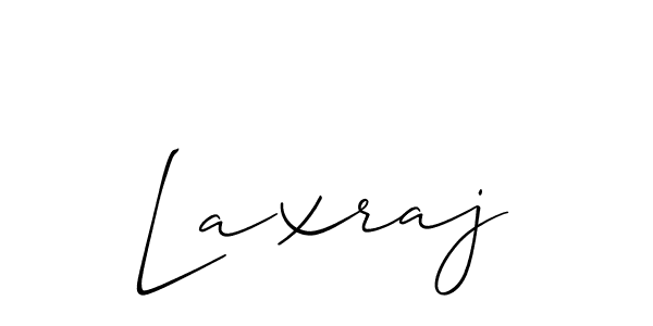 Laxraj stylish signature style. Best Handwritten Sign (Allison_Script) for my name. Handwritten Signature Collection Ideas for my name Laxraj. Laxraj signature style 2 images and pictures png
