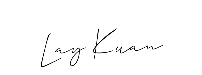 You can use this online signature creator to create a handwritten signature for the name Lay Kuan. This is the best online autograph maker. Lay Kuan signature style 2 images and pictures png