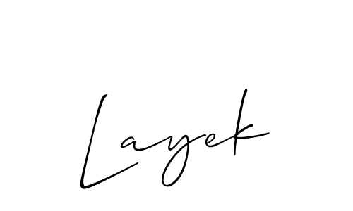 Layek stylish signature style. Best Handwritten Sign (Allison_Script) for my name. Handwritten Signature Collection Ideas for my name Layek. Layek signature style 2 images and pictures png