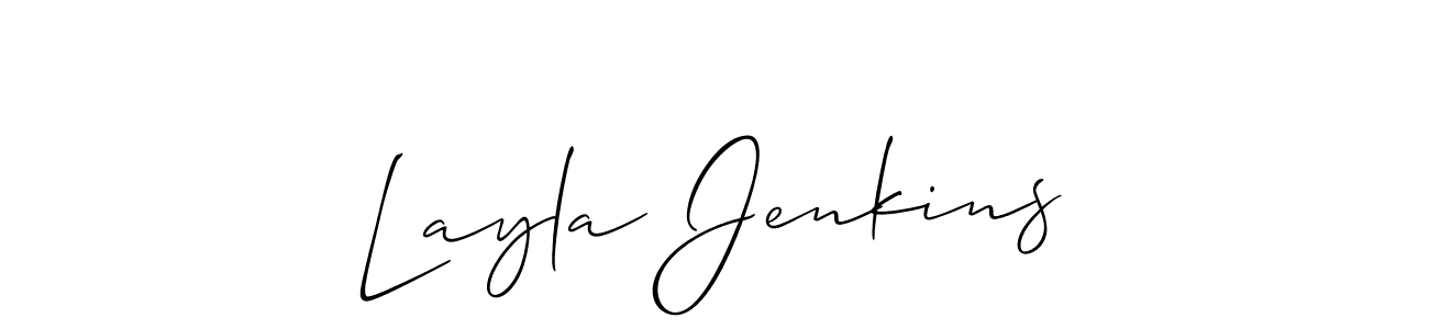 How to Draw Layla Jenkins signature style? Allison_Script is a latest design signature styles for name Layla Jenkins. Layla Jenkins signature style 2 images and pictures png