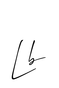 Similarly Allison_Script is the best handwritten signature design. Signature creator online .You can use it as an online autograph creator for name Lb. Lb signature style 2 images and pictures png