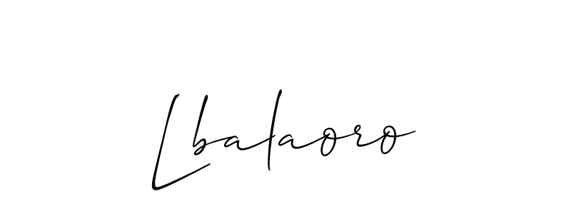 This is the best signature style for the Lbalaoro name. Also you like these signature font (Allison_Script). Mix name signature. Lbalaoro signature style 2 images and pictures png