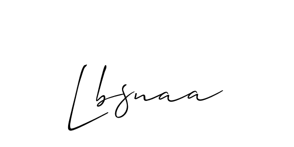 Make a beautiful signature design for name Lbsnaa. Use this online signature maker to create a handwritten signature for free. Lbsnaa signature style 2 images and pictures png