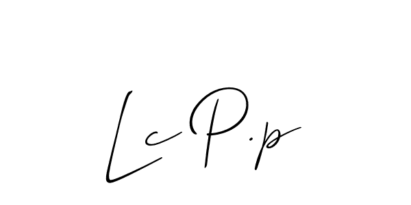 This is the best signature style for the Lc P.p name. Also you like these signature font (Allison_Script). Mix name signature. Lc P.p signature style 2 images and pictures png