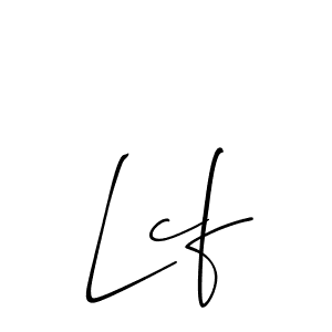 Make a beautiful signature design for name Lcf. Use this online signature maker to create a handwritten signature for free. Lcf signature style 2 images and pictures png