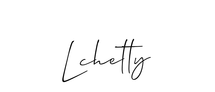 This is the best signature style for the Lchetty name. Also you like these signature font (Allison_Script). Mix name signature. Lchetty signature style 2 images and pictures png