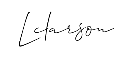 The Allison_Script typeface gives name Lclarson a refined look. Suitable for certificates, diplomas, and official verification. Lclarson signature style 2 images and pictures png