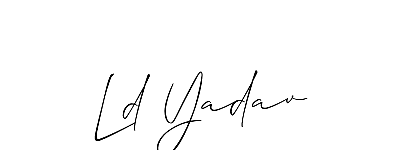 Make a short Ld Yadav signature style. Manage your documents anywhere anytime using Allison_Script. Create and add eSignatures, submit forms, share and send files easily. Ld Yadav signature style 2 images and pictures png