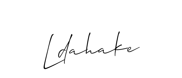 Make a short Ldahake signature style. Manage your documents anywhere anytime using Allison_Script. Create and add eSignatures, submit forms, share and send files easily. Ldahake signature style 2 images and pictures png