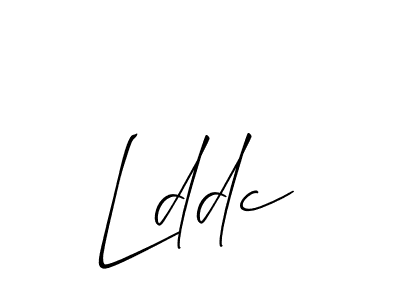 Make a beautiful signature design for name Lddc. Use this online signature maker to create a handwritten signature for free. Lddc signature style 2 images and pictures png
