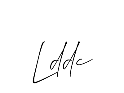 Make a beautiful signature design for name Lddc. Use this online signature maker to create a handwritten signature for free. Lddc signature style 2 images and pictures png