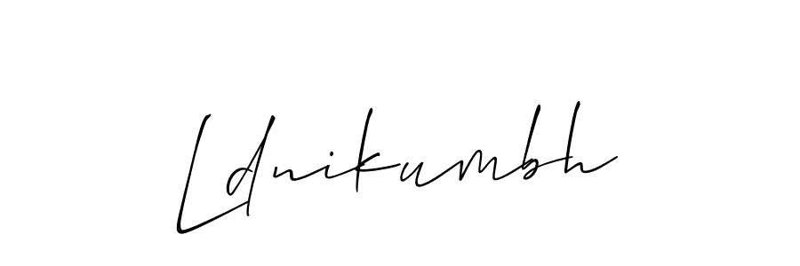 Make a beautiful signature design for name Ldnikumbh. Use this online signature maker to create a handwritten signature for free. Ldnikumbh signature style 2 images and pictures png