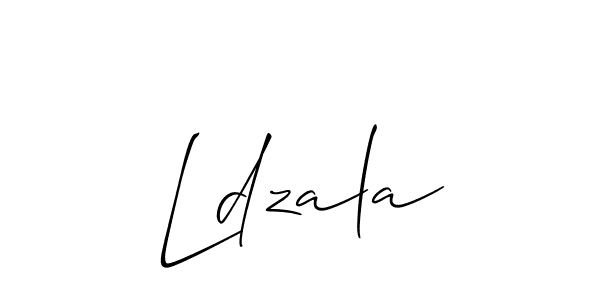 Check out images of Autograph of Ldzala name. Actor Ldzala Signature Style. Allison_Script is a professional sign style online. Ldzala signature style 2 images and pictures png