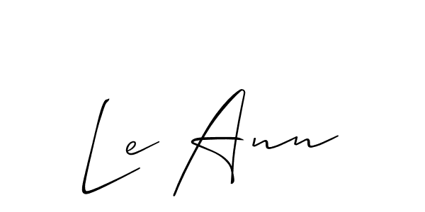 Here are the top 10 professional signature styles for the name Le Ann. These are the best autograph styles you can use for your name. Le Ann signature style 2 images and pictures png