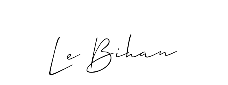 Check out images of Autograph of Le Bihan name. Actor Le Bihan Signature Style. Allison_Script is a professional sign style online. Le Bihan signature style 2 images and pictures png