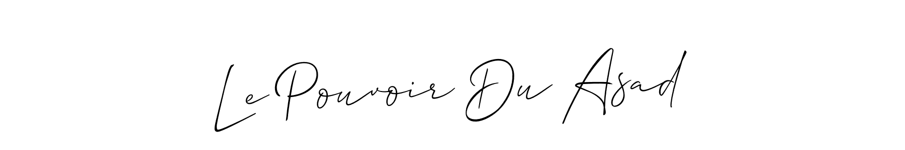 Make a beautiful signature design for name Le Pouvoir Du Asad. Use this online signature maker to create a handwritten signature for free. Le Pouvoir Du Asad signature style 2 images and pictures png