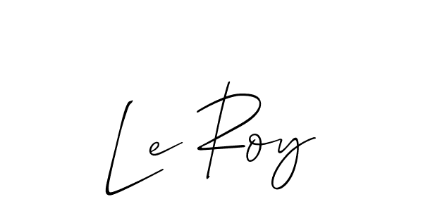 Use a signature maker to create a handwritten signature online. With this signature software, you can design (Allison_Script) your own signature for name Le Roy. Le Roy signature style 2 images and pictures png