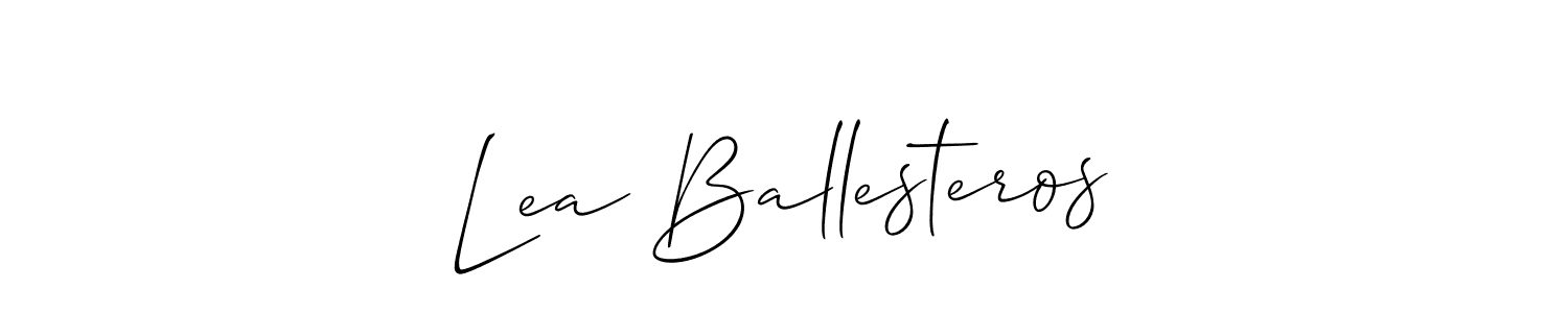 Once you've used our free online signature maker to create your best signature Allison_Script style, it's time to enjoy all of the benefits that Lea Ballesteros name signing documents. Lea Ballesteros signature style 2 images and pictures png