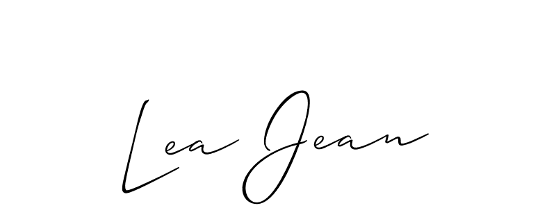 Check out images of Autograph of Lea Jean name. Actor Lea Jean Signature Style. Allison_Script is a professional sign style online. Lea Jean signature style 2 images and pictures png