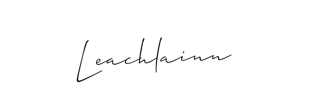 Once you've used our free online signature maker to create your best signature Allison_Script style, it's time to enjoy all of the benefits that Leachlainn name signing documents. Leachlainn signature style 2 images and pictures png