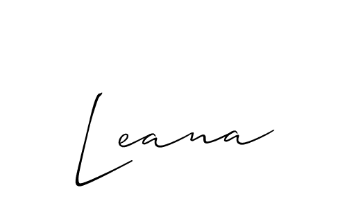 Also You can easily find your signature by using the search form. We will create Leana name handwritten signature images for you free of cost using Allison_Script sign style. Leana signature style 2 images and pictures png