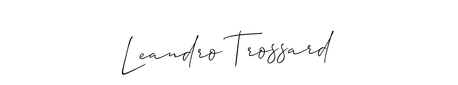 See photos of Leandro Trossard official signature by Spectra . Check more albums & portfolios. Read reviews & check more about Allison_Script font. Leandro Trossard signature style 2 images and pictures png