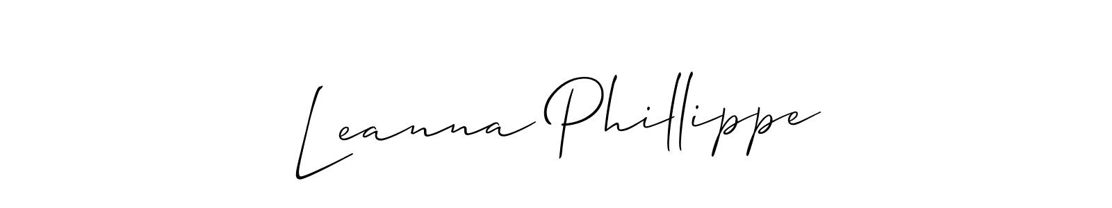 You can use this online signature creator to create a handwritten signature for the name Leanna Phillippe. This is the best online autograph maker. Leanna Phillippe signature style 2 images and pictures png