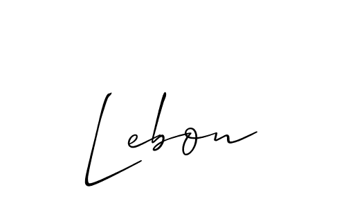 Here are the top 10 professional signature styles for the name Lebon. These are the best autograph styles you can use for your name. Lebon signature style 2 images and pictures png