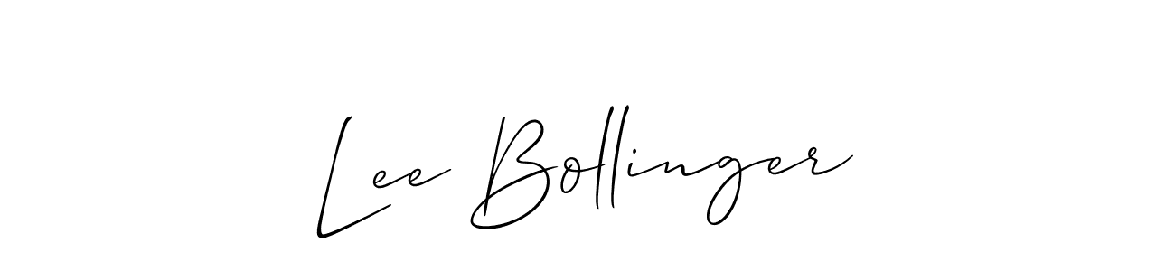 Similarly Allison_Script is the best handwritten signature design. Signature creator online .You can use it as an online autograph creator for name Lee Bollinger. Lee Bollinger signature style 2 images and pictures png