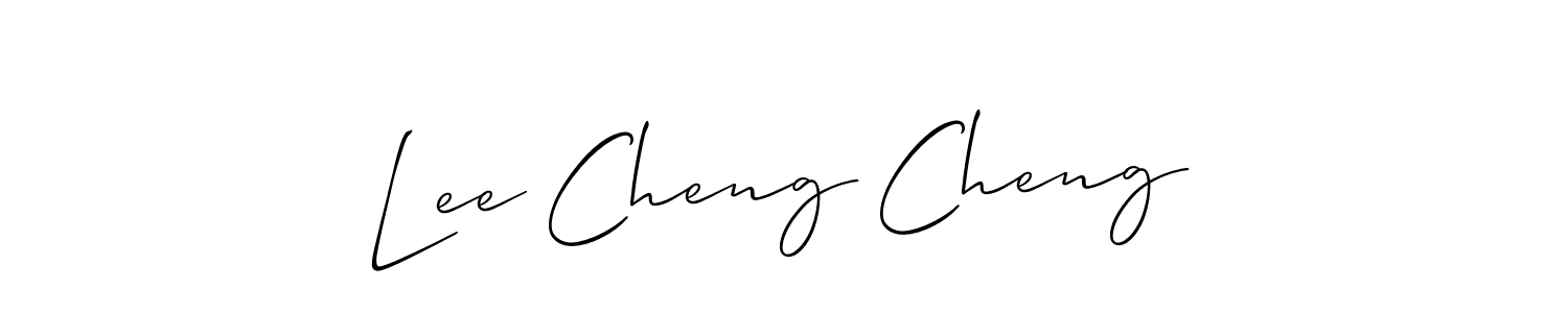 Best and Professional Signature Style for Lee Cheng Cheng. Allison_Script Best Signature Style Collection. Lee Cheng Cheng signature style 2 images and pictures png