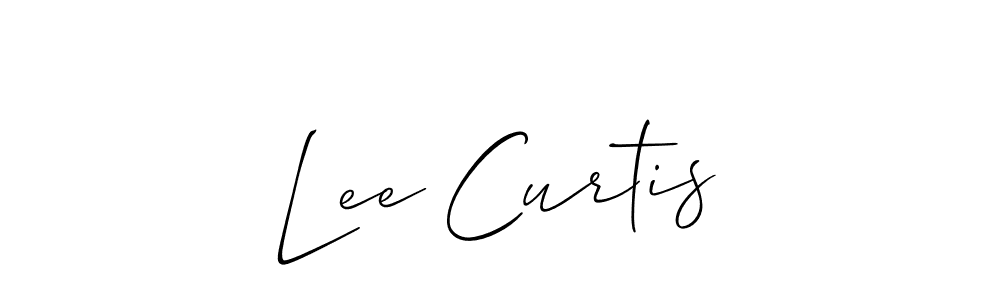 if you are searching for the best signature style for your name Lee Curtis. so please give up your signature search. here we have designed multiple signature styles  using Allison_Script. Lee Curtis signature style 2 images and pictures png