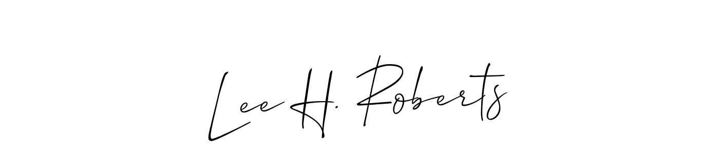 See photos of Lee H. Roberts official signature by Spectra . Check more albums & portfolios. Read reviews & check more about Allison_Script font. Lee H. Roberts signature style 2 images and pictures png