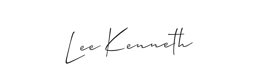 if you are searching for the best signature style for your name Lee Kenneth. so please give up your signature search. here we have designed multiple signature styles  using Allison_Script. Lee Kenneth signature style 2 images and pictures png