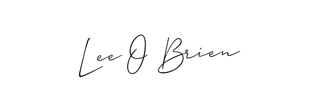 Check out images of Autograph of Lee O Brien name. Actor Lee O Brien Signature Style. Allison_Script is a professional sign style online. Lee O Brien signature style 2 images and pictures png