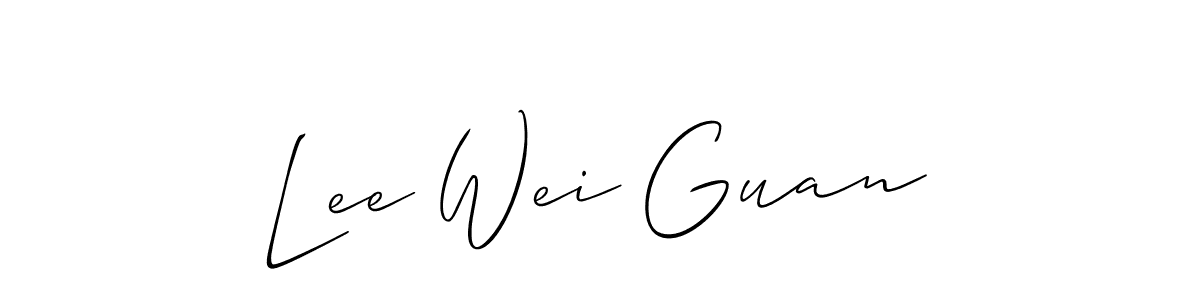 See photos of Lee Wei Guan official signature by Spectra . Check more albums & portfolios. Read reviews & check more about Allison_Script font. Lee Wei Guan signature style 2 images and pictures png