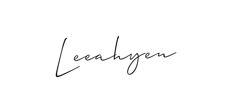 You can use this online signature creator to create a handwritten signature for the name Leeahyen. This is the best online autograph maker. Leeahyen signature style 2 images and pictures png