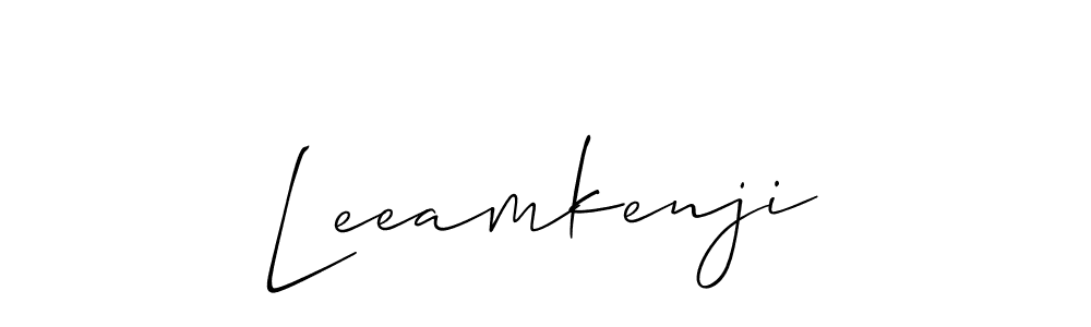This is the best signature style for the Leeamkenji name. Also you like these signature font (Allison_Script). Mix name signature. Leeamkenji signature style 2 images and pictures png