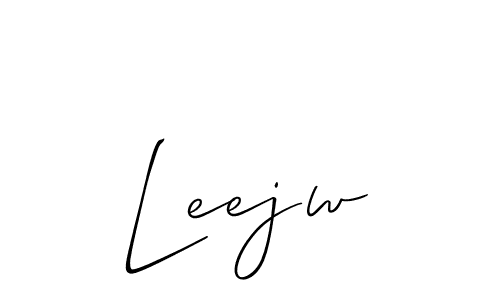 Once you've used our free online signature maker to create your best signature Allison_Script style, it's time to enjoy all of the benefits that Leejw name signing documents. Leejw signature style 2 images and pictures png