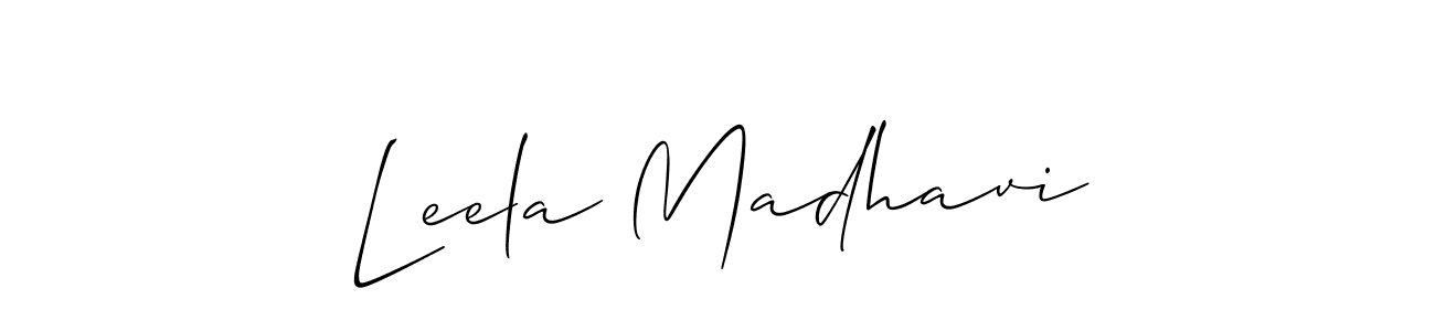 You can use this online signature creator to create a handwritten signature for the name Leela Madhavi. This is the best online autograph maker. Leela Madhavi signature style 2 images and pictures png