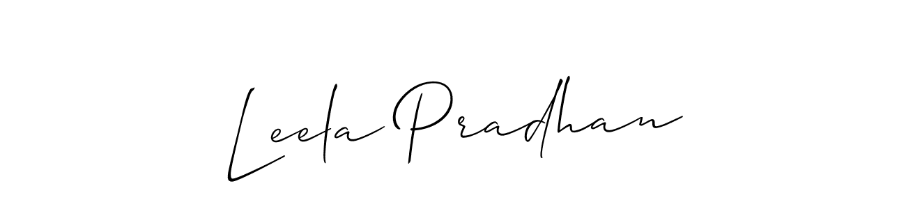 Make a beautiful signature design for name Leela Pradhan. Use this online signature maker to create a handwritten signature for free. Leela Pradhan signature style 2 images and pictures png