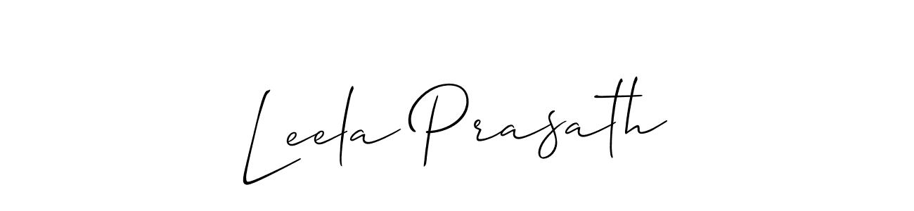 Also You can easily find your signature by using the search form. We will create Leela Prasath name handwritten signature images for you free of cost using Allison_Script sign style. Leela Prasath signature style 2 images and pictures png