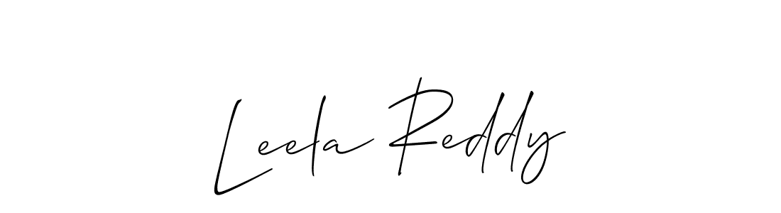 Leela Reddy stylish signature style. Best Handwritten Sign (Allison_Script) for my name. Handwritten Signature Collection Ideas for my name Leela Reddy. Leela Reddy signature style 2 images and pictures png