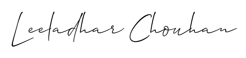 An effortless, minimalist signature concept for Leeladhar Chouhan using Allison_Script design. Clean lines that look great on any document. Leeladhar Chouhan signature style 2 images and pictures png