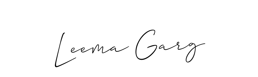 You can use this online signature creator to create a handwritten signature for the name Leema Garg. This is the best online autograph maker. Leema Garg signature style 2 images and pictures png