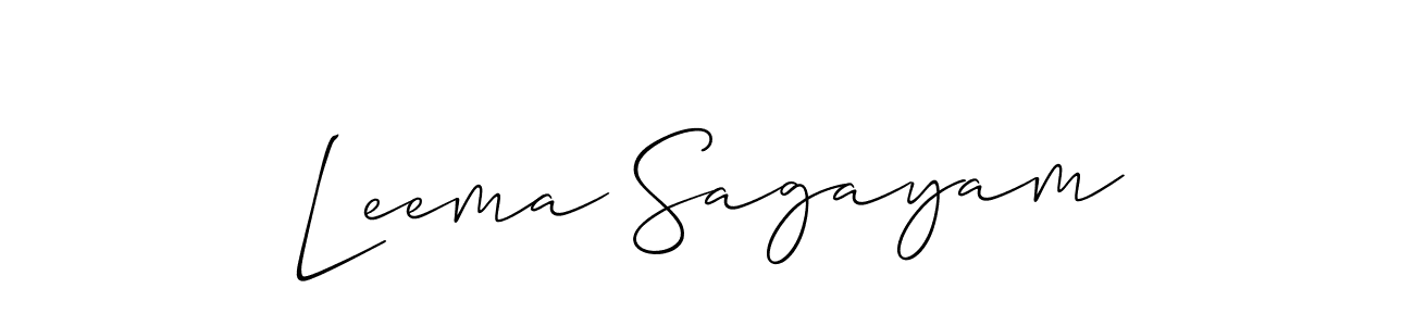 Similarly Allison_Script is the best handwritten signature design. Signature creator online .You can use it as an online autograph creator for name Leema Sagayam. Leema Sagayam signature style 2 images and pictures png