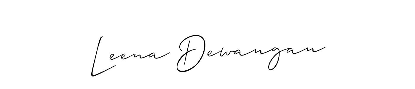 Once you've used our free online signature maker to create your best signature Allison_Script style, it's time to enjoy all of the benefits that Leena Dewangan name signing documents. Leena Dewangan signature style 2 images and pictures png