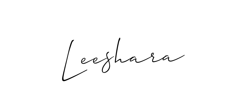 Also we have Leeshara name is the best signature style. Create professional handwritten signature collection using Allison_Script autograph style. Leeshara signature style 2 images and pictures png